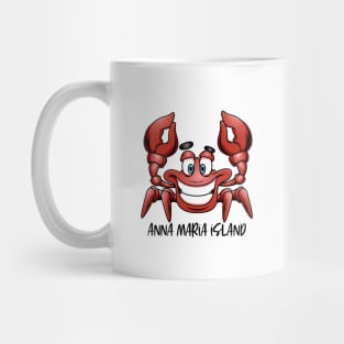 Anna Maria Island Florida Beach Crab Mug